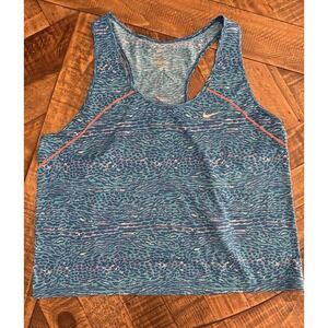 Nike Dri-FIT Tank Top Racerback Animal‎ Print Athletic Sleeveless Large
